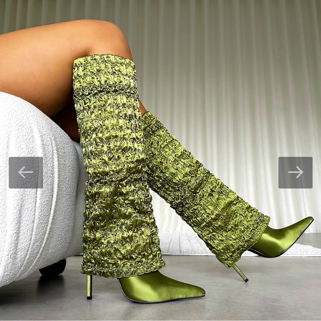 Simmi London Boots Olive Green Size 7